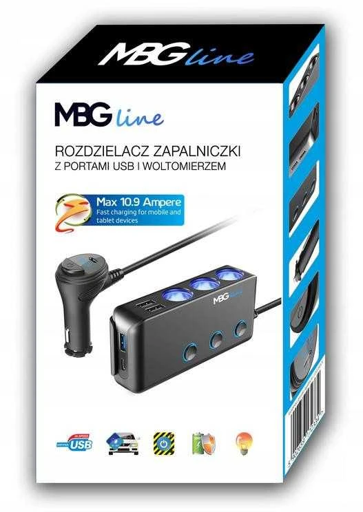 MBG Line HC67C cigarečių degiklio lizdo skirstytuvas