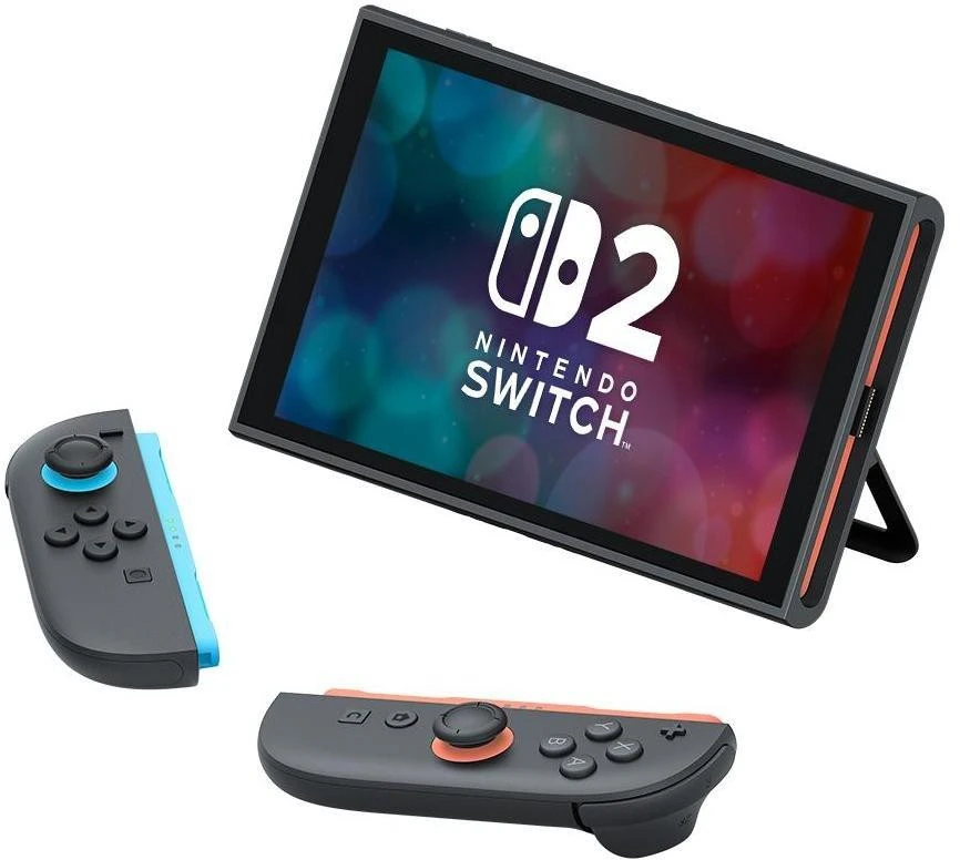 Nešiojama žaidimų konsolė Nintendo Switch 2, 7.9", 256 GB, Wi-Fi, Juoda + Mario Kart World žaidimas