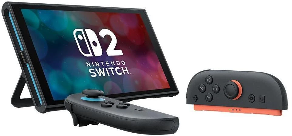 Nešiojama žaidimų konsolė Nintendo Switch 2, 7.9", 256 GB, Wi-Fi, Juoda + Mario Kart World žaidimas