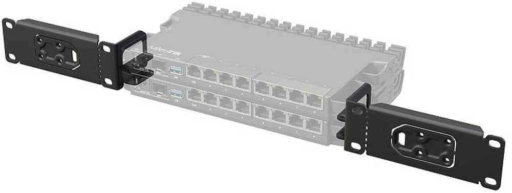 „MikroTik“ rinkinys RB5009/L009 įrenginiams montuoti 1U stelažuose | K-79