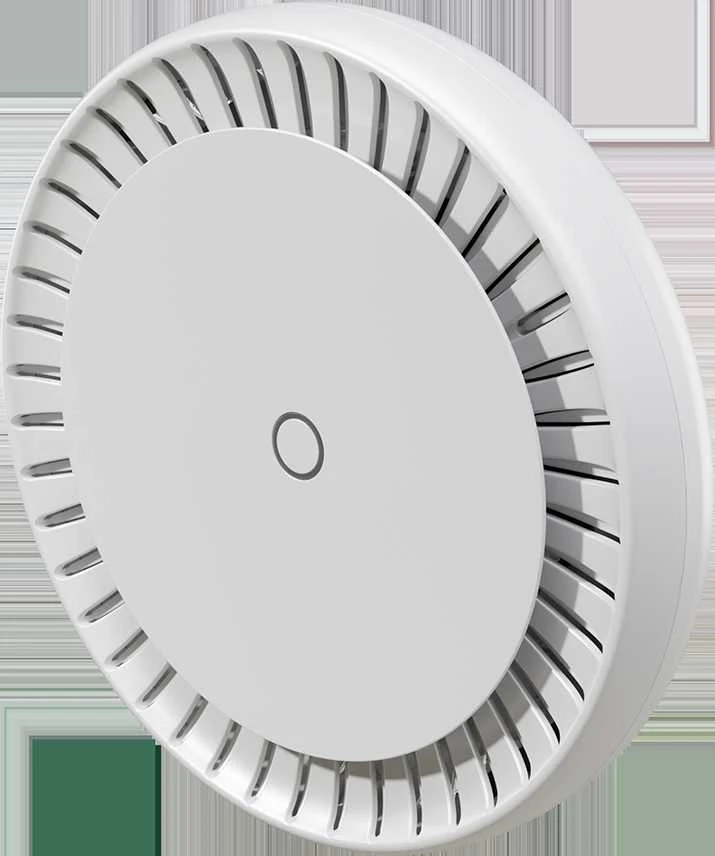 Maršrutizatorius Mikrotik Mikroerkė | „Wi-Fi 6“ dviejų dažnių prieigos taškas | cAP taip | 802.11ax | 2,4 GHz / 5 GHz | 1200+574 Mb/s | 10/100/1000 Mb/s | Ethernet LAN (RJ-45) jungtis 2 | MU-MiMO Nr. | PoE įėjimas/išėjimas
