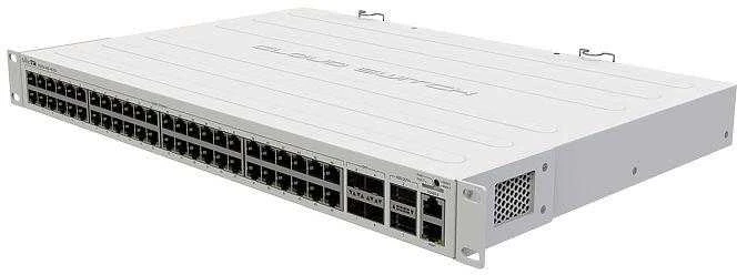 Maršrutizatorius MIKROTIK L5 48x 1GbE PoE jungtys 4x 10GbE SFP+ 2x 40Gbps QSFP+ 1U stovo montavimas