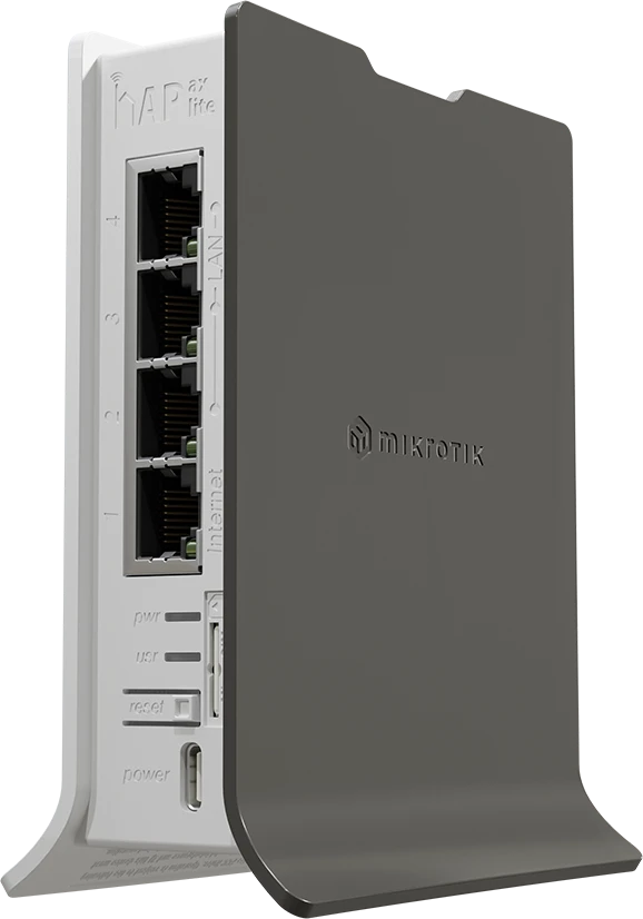 Maršrutizatorius MikroTik | hAP ax lite LTE6 | L41G-2axD&FG621-EA | 802.11ax | 574 Mbps | Ethernet LAN (RJ-45) jungtys 4 | Tinklo palaikymas: Ne | MU-MiMO: Taip | Antenos tipas: Vidinė