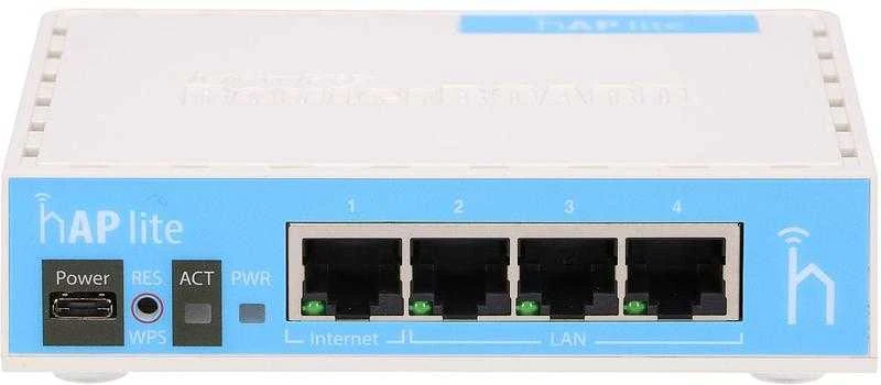 Šakotuvas Mikrotik MicroTick | hAP Lite Classic | RB941-2nD | 802.11n | 10/100 Mbit/s | Ethernet LAN (RJ-45) jungle 4 | Tinklelio atramos Nr. | MU-MiMO Nr. | Nėra mobiliojo plačiajuosčio ryšio | Antenos tipas Vidinis | 1xUSB | 12 min.