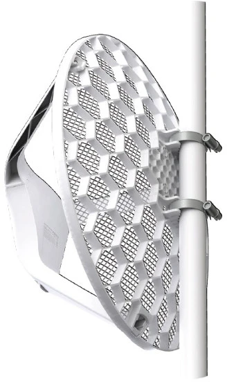 MIKROTIK LHG 5 integruotos antenos, 3 vnt., 5 GHz, 1x RJ45, 100 Mb/s, 24,5 dBi
