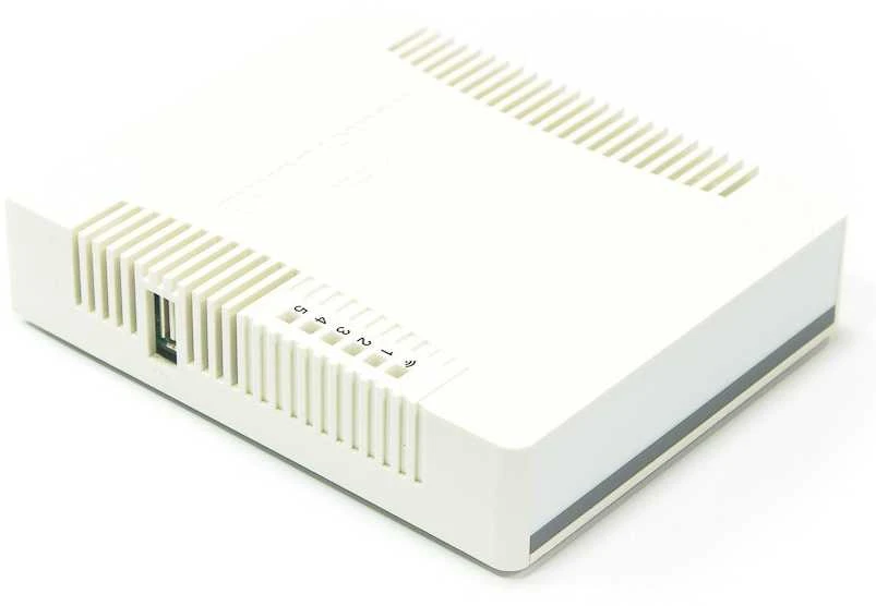 Šakotuvas Maršrutizatorius MikroTik RB951Ui-2HnD (xDSL (cable connector LAN), 2,4 GHz)