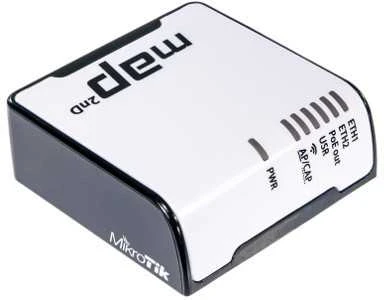 Šakotuvas MIKROTIK MT RBmAP2nD MikroTik MAP RouterOS L4 64MB RAM, 2xLAN (PoE In & PoE Out), 802.11b/g/n