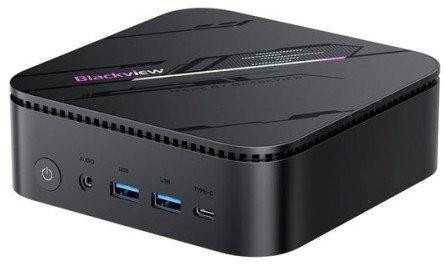 Mini kompiuteris Blackview MP100 Pro i5-12450H/16GB/1TB/W11 Pro juodas