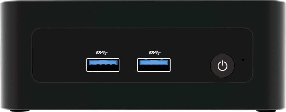 Mini PC Qoobe AP1215U i3-1215U/16GB/SSD 512GB/Win 11 Pro juodas