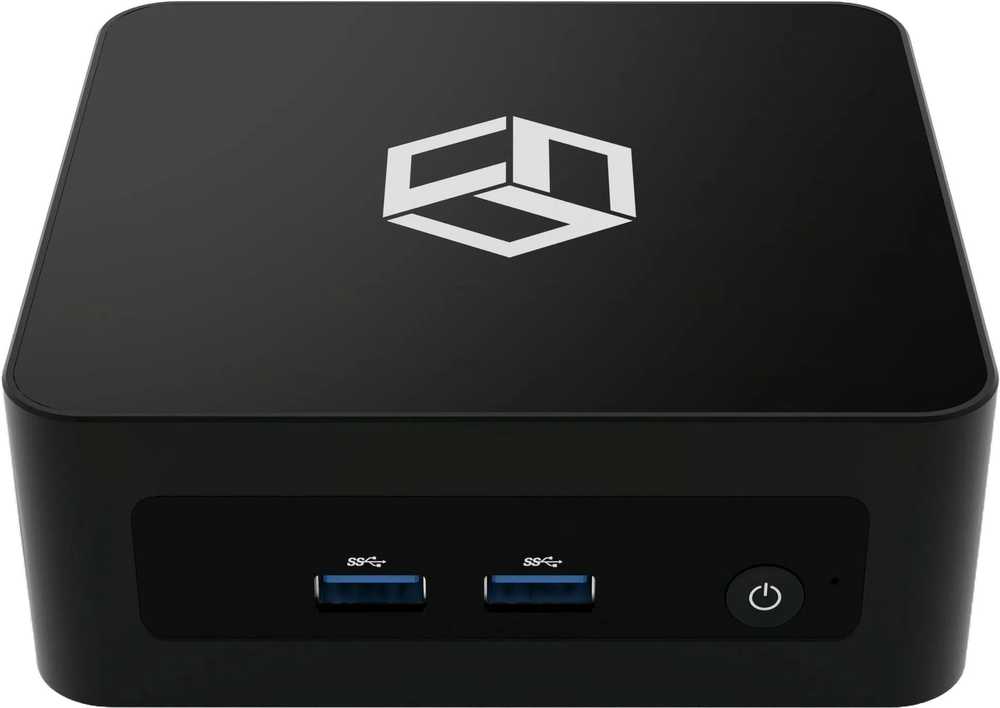Mini PC Qoobe AP1215U i3-1215U/16GB/SSD 512GB/Win 11 Pro juodas