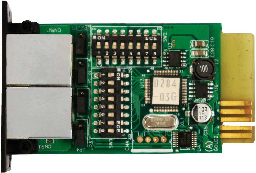 Power Walker Modbus modulis UPS VFI serijos LCD/C LCD/Rm PF1/CP