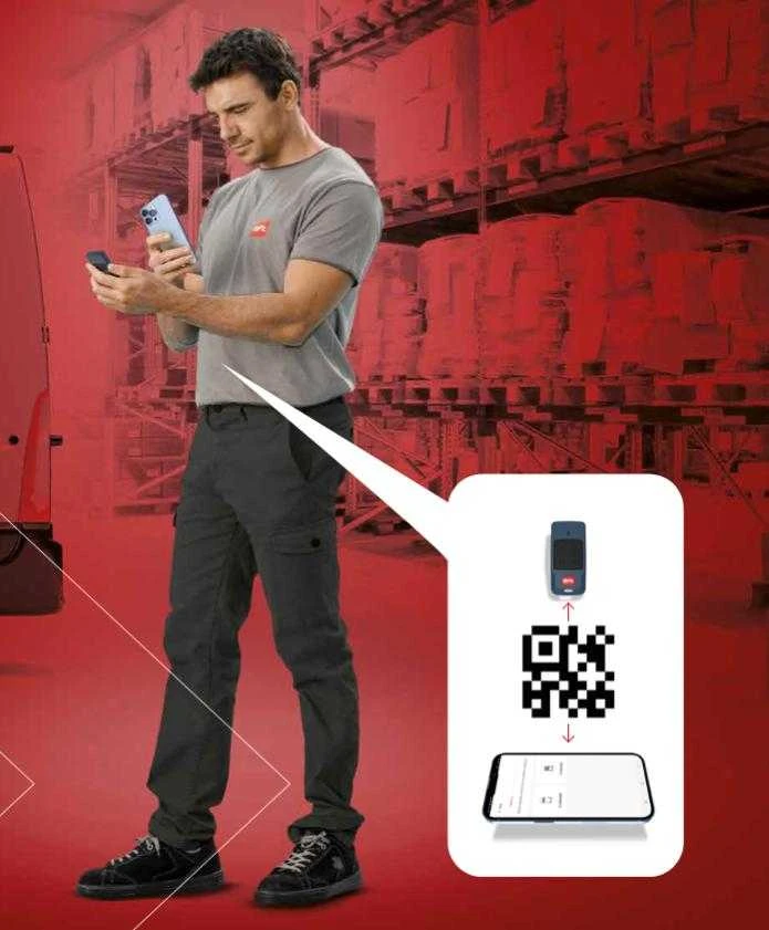 BFT B-EBA „Wi-Fi EVO“ ryšio modulis su antena („Bluetooth“ / „easyAXS“ / „TaHoma“)