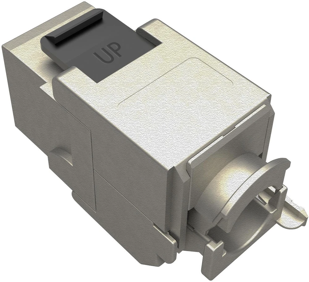 Solarix Solarix Savisriegio pagrindo akmuo CAT6 STP RJ45 SXKJ-6-STP-BK-SA