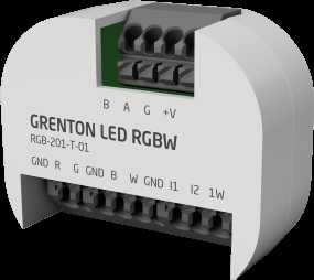 GR1 GRENTON LED DIMMING MODULE RGBW/ 1-WIRE/ DIGITAL INPUTS (2 INPUTS)/ RECESSED/ TF-BUS