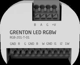 GR1 GRENTON LED DIMMING MODULE RGBW/ 1-WIRE/ DIGITAL INPUTS (2 INPUTS)/ RECESSED/ TF-BUS