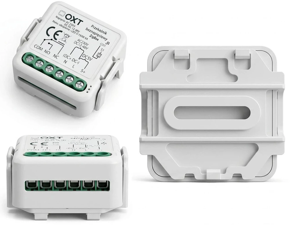 Modulis OXT Mini Przekaźnik beznapięciowy AC 230V DC 5V 12-48V ZigBee TUYA T250DC