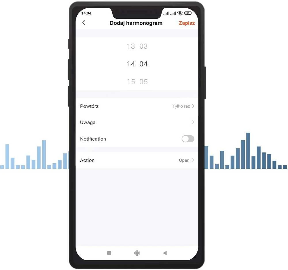 Tuya – vartų valdiklis su magnetiniu jutikliu – ZigBee – Android/iOS aplikacija – OXT T250G