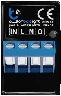 BleBox SwitchBox Light - 230V WiFi relė - Android/iOS programa