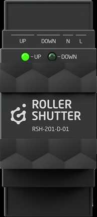 GR1 GRENTON ROLLER OUTPUT MODULE (1 OUTPUT) GRENTON / DIN RAIL MOUNTING / TF-BUS