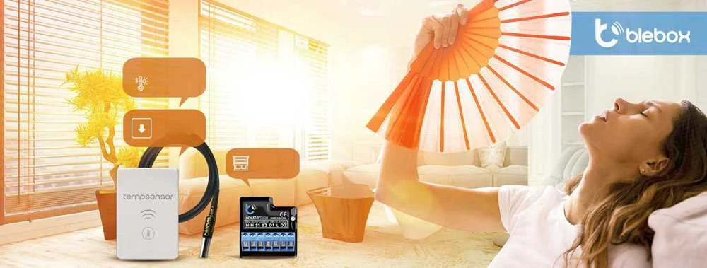 Blebox shutterBox v2.0 wifi valdomas elektrinių langų ir durų žaliuzių valdiklis