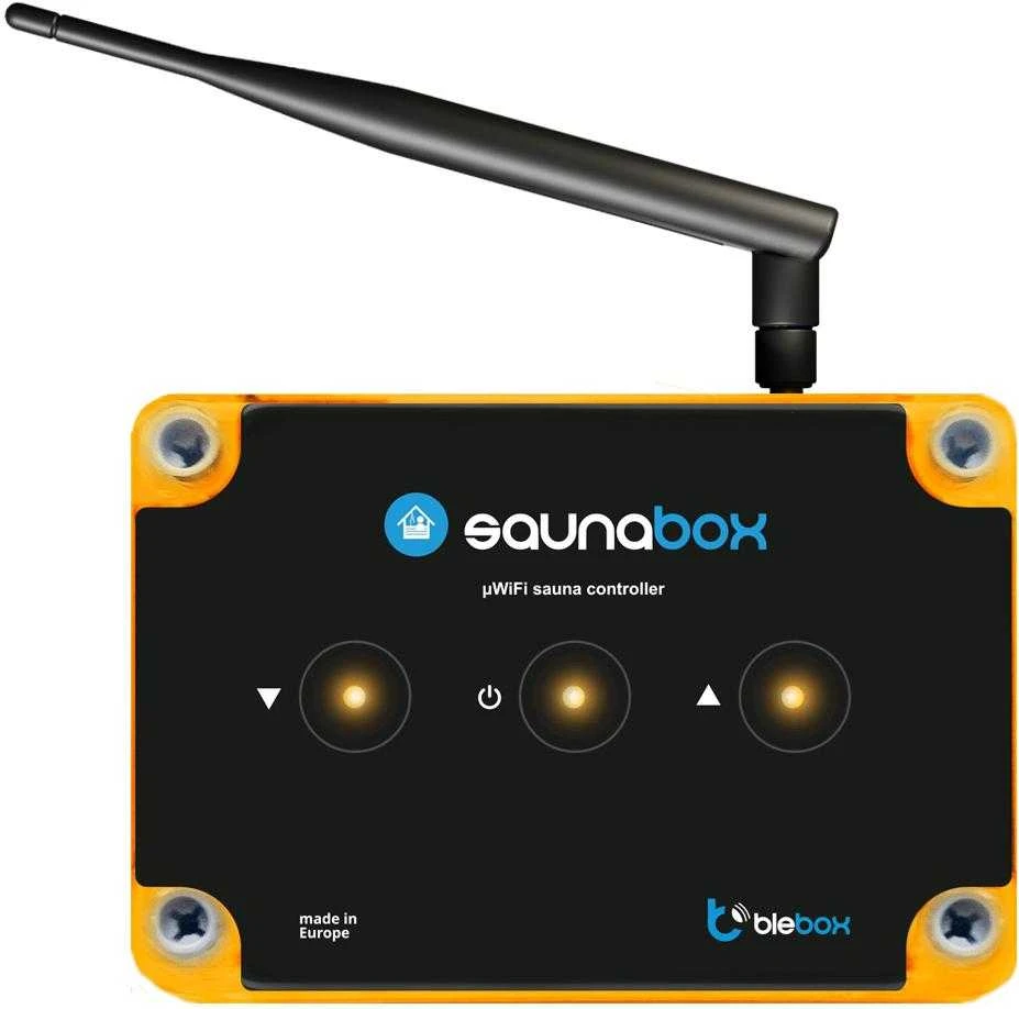 BleBox saunaBox Pro - WiFi pirties valdiklis - Android / iOS programa