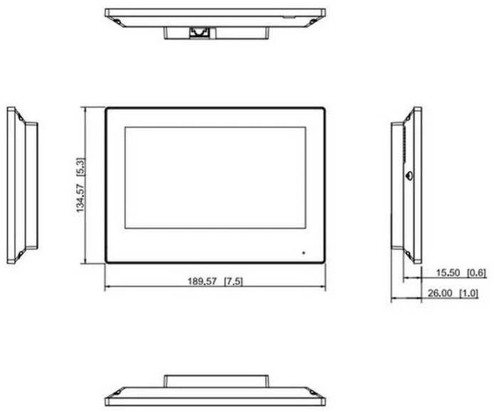 Dahua VTH2622G-W domofono monitorius