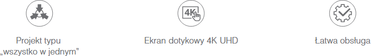 MONITORIAUS INTERAKTYVI LENTA DAHUA LCH75-MC410-B
