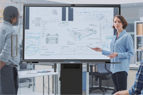 MONITORIAUS INTERAKTYVI LENTA DAHUA LCH75-MC410-B
