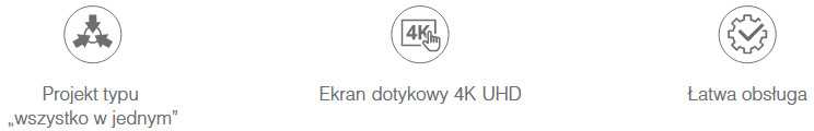 MONITORIAUS INTERAKTYVI LENTA DAHUA LCH75-MC410-B