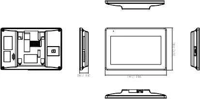 PATALPŲ VIDAUS SKYDELIS VTH5422HW-W IP / Wi-Fi / 2-Wire DAHUA