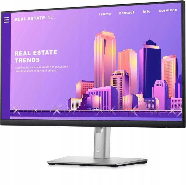 Monitorius Dell | LCD | P2422H | 24 " | IPS | FHD | 16:9 | 60 Hz | 5 ms | 1920 x 1080 | 250 cd/m² | Audio | HDMI jungtys quantity 1 | Sidabrinis | Garantija 36 mėn.