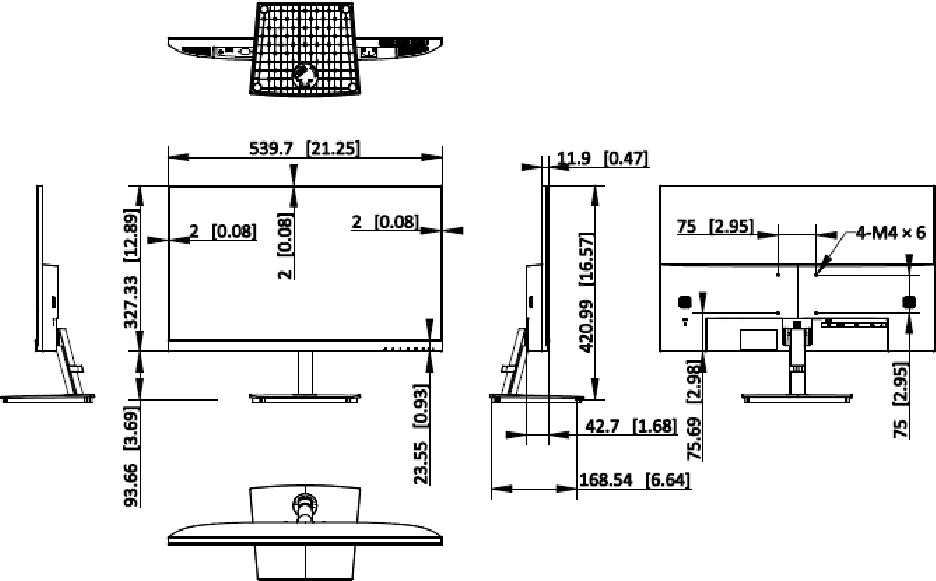 DS-D5224F2-1V1S/B monitorius HIKVISION