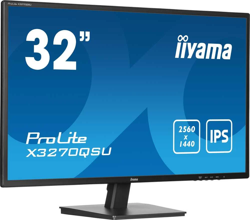 Monitorius Iiyama 31,5" IPS, 2560x1440, 1DP1H,USB
