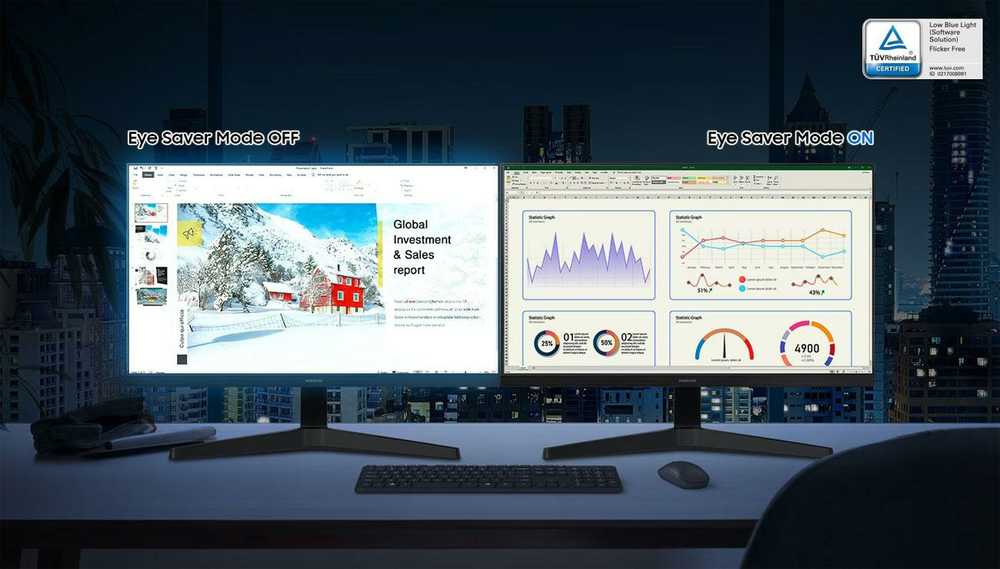 Monitorius SAMSUNG LS24C310EAUXEN / 24" / Panel IPS / 1920x1080 / 16:9 / 75Hz / 5 ms