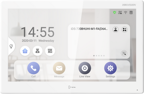 MONITORIUS VAIZDO INTERCOM HIKVISION DS-KH9510-WTE1(B)