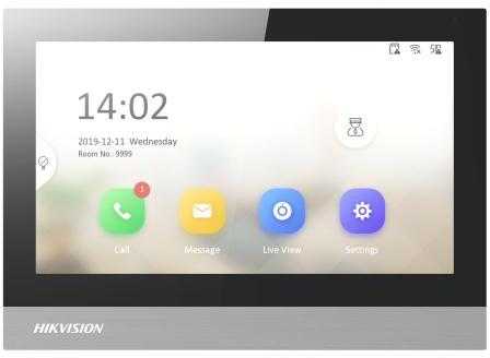 Video intercom monitorius Hikvision DS-KH8380-WTE1