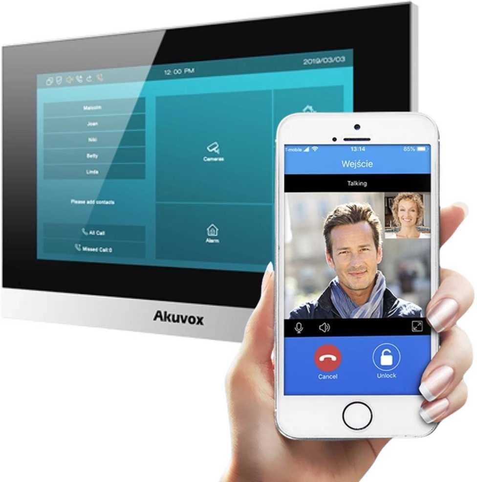 Monitorius wideodomofonu Akuvox AKV-C313W