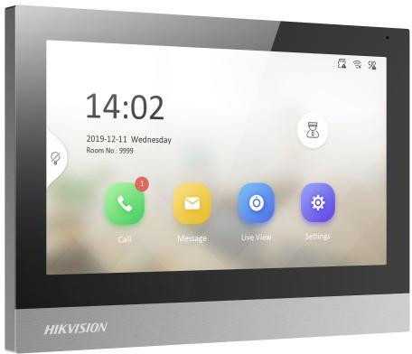 Video intercom monitorius Hikvision DS-KH8380-WTE1