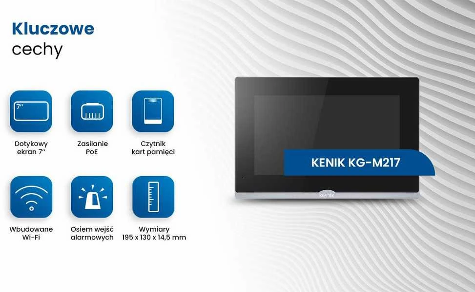Vaizdo domofono monitorius KENIK KG-M317