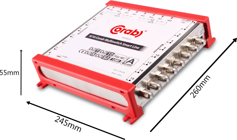 MULTISWITCH SMART LINE 9/16 CORAB