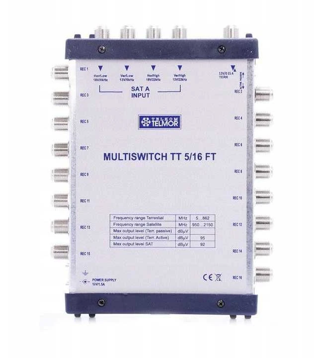 Multiswitch TT 5/16 Telmor – galutinis