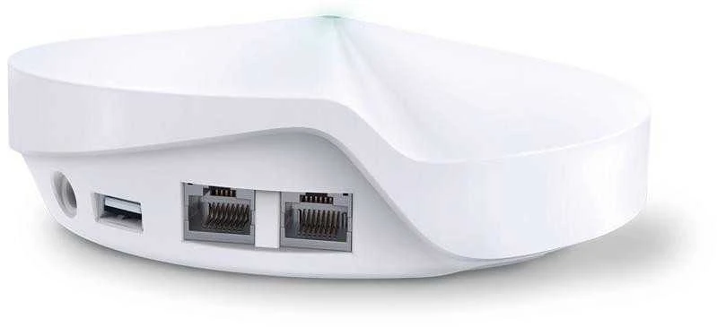 TP-LINK Mesh WiFi sistema Deco M9 Plus (3 pakuotės) 802.11ac 867 Mbit/s 10/100/1000 Mbit/s Ethernet LAN (RJ-45) jungtys 2 Mesh Support Taip MU-MiMO Taip Nėra mobiliojo plačiajuosčio ryšio Antenos tipas 8 x Vidinės antenos 1