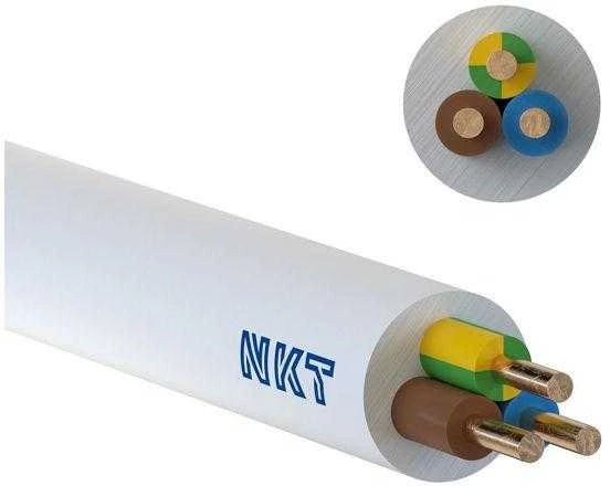 Nkt Spoka Akcyjna NKT YDY kabelis 3x1.5 żo 450/750V /100m/