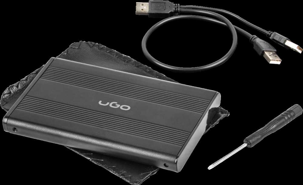 NATEC UKZ-1003 UGO HDD/SSD enclosure for 2.5" SATA - USB2 Aluminum juodas