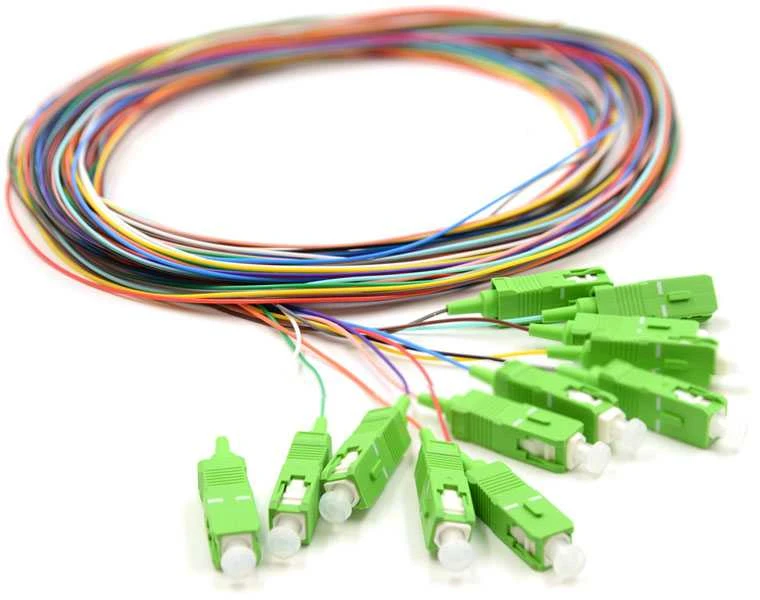QOLTEC 54362 Qoltec Optic Pigtail 12x SC/APC | SM | 9/125 | 0,9 mm | G657A | 2 m