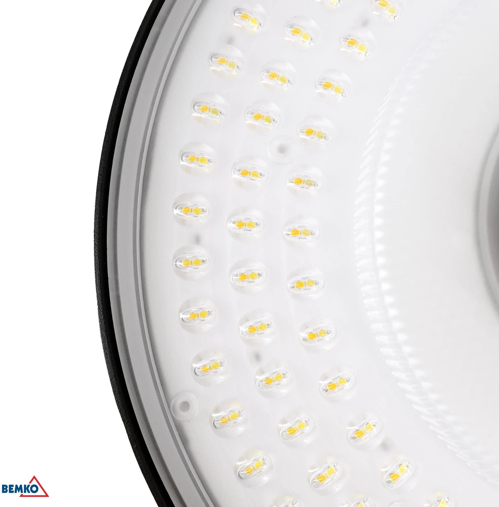 Bemko 30/50/70W LED parko šviestuvas GARDENIA, juodas, 3000/4000/5000K, IP66