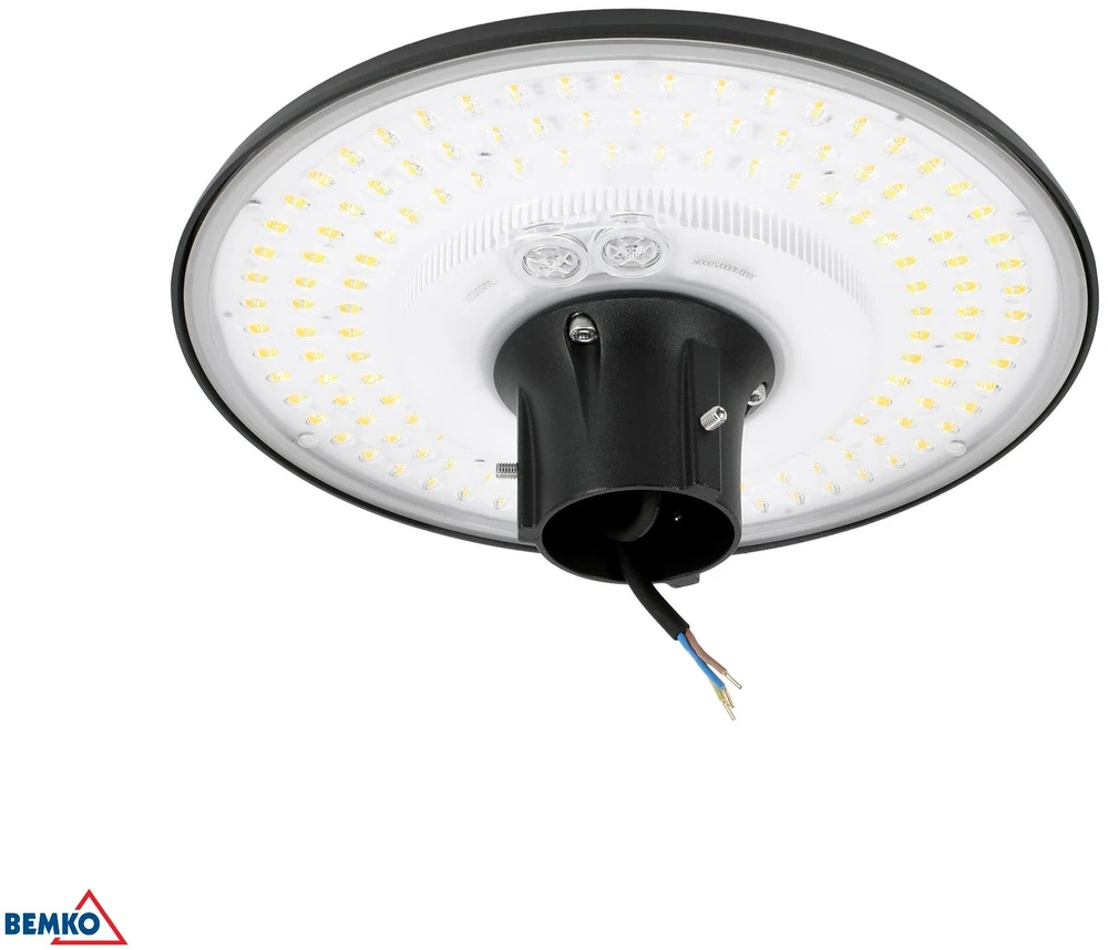 Bemko 30/50/70W LED parko šviestuvas GARDENIA, juodas, 3000/4000/5000K, IP66