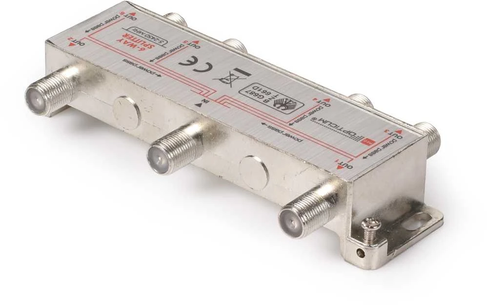 Opticum 1-6 DVB-T SAT skirstytuvas 6x1