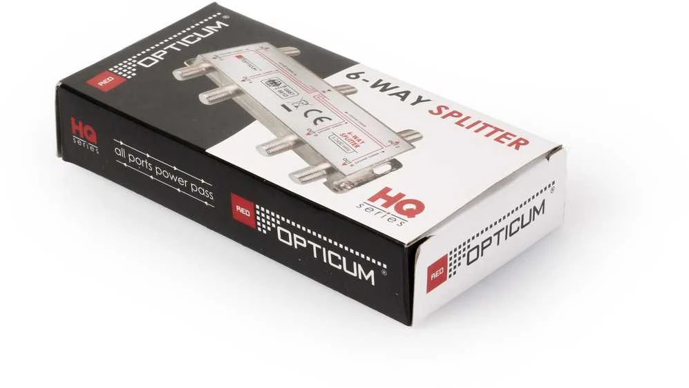 Opticum 1-6 DVB-T SAT skirstytuvas 6x1