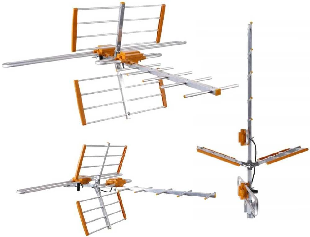 TST RTV antenaA Galaxy DVB-T VHF H / V + UHF kombinuotas